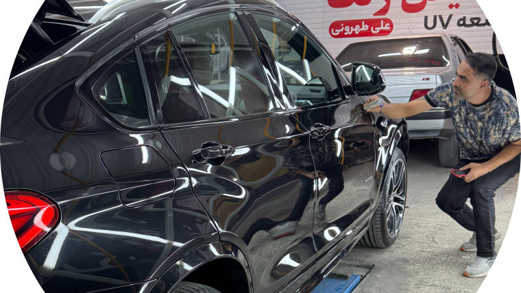 بهترین تشخیص رنگ در ایران خدمات سرامیک بدنه و احیا رنگ صافکاری و تشخیص رنگ علی طهرونی در کرمان